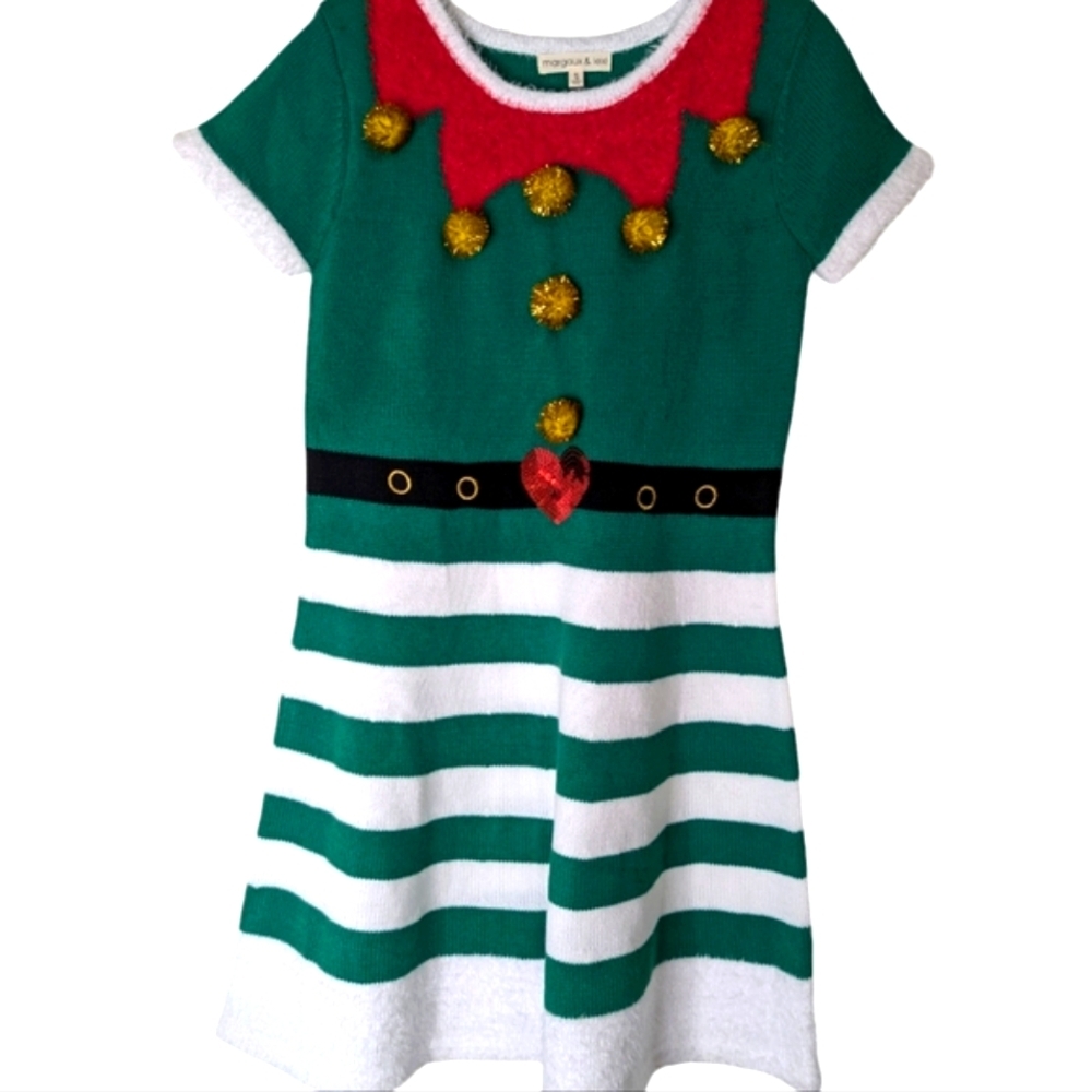 Margaux & Lexi Christmas Short Sleeve Dresses Size Large (14)